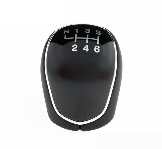 NEW GENUINE FORD GEAR CHANGE LEATHER LEVER SHIFT KNOB 6 SPEED MANUAL 1798600