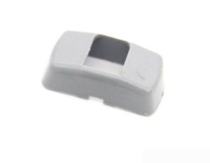 NEW GENUINE VW BEETLE CABRIO 99-10  SUN VISOR CLIP HOLDER CAP GREY 3B0857563Y20