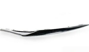 NEW OEM MERCEDES BENZ MB CLA W117  FRONT BUMPER LOWER LIP CHROME TRIM LEFT A1178855000