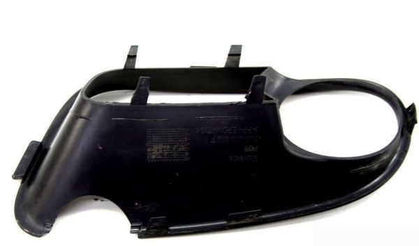 NEW GENUINE VW TOUAREG 2003-2007 FRONT BUMPER BLACK FOG LIGHT TRIM LEFT N/S 7L6853663FB41 - Image 3