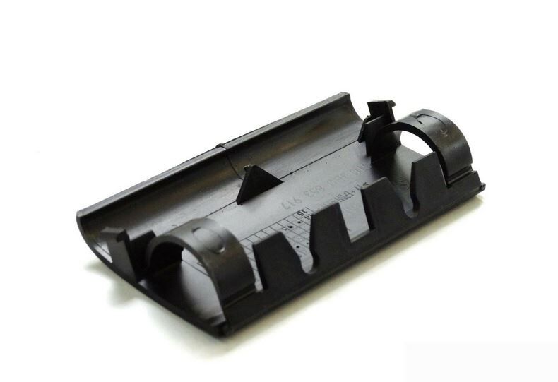 NEW GENUINE VOLKSWAGEN PASSAT 97-05 FRONT JACKING POINT COVER CAP BLACK LEFT N/S 3B0853917B41 - Image 3