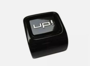 NEW GENUINE VW UP! 2012-2017 STEERING WHEEL BLACK TRIM COVER 1S0498685AN0R