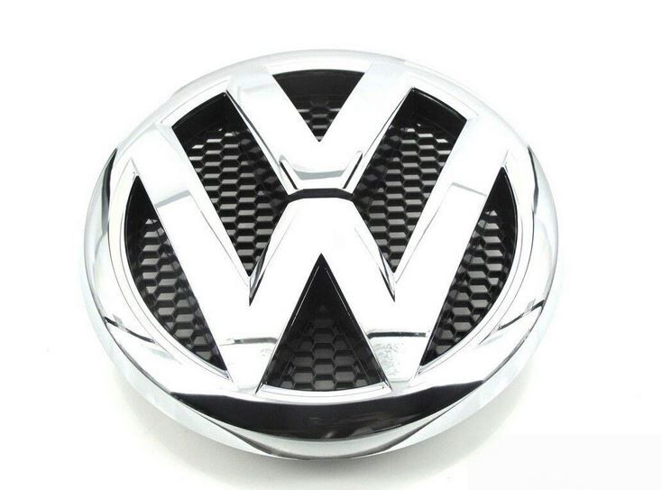 NEW GENUINE VW AMAROK 2010-2017 FRONT BUMPER GRILL CHROME LOGO EMBLEM BADGE 2H0853601AULM - Image 3