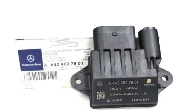 NEW GENUINE MERCEDES BENZ OM642 V6 GLOW PLUG CONTROL UNIT RELAY A642900780187 - Image 4