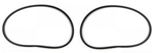 NEW GENUINE MERCEDES MB SLK CLASS W170 FRONT HEADLIGHT SEALING FRAME PAIR L+R A1708260180