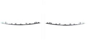 NEW GENUINE MERCEDES BENZ MB E CLASS W213 REAR BUMPER SIDE CHROME TRIM SET L+R