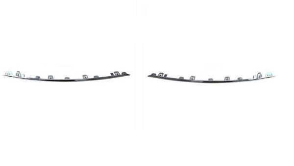 NEW GENUINE MERCEDES BENZ MB E CLASS W213 REAR BUMPER SIDE CHROME TRIM SET L+R