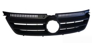 NEW GENUINE VW GOLF PLUS 05-09 FRONT UPPER CENTER GRILL SATIN BLACK 5M0853653B9B9