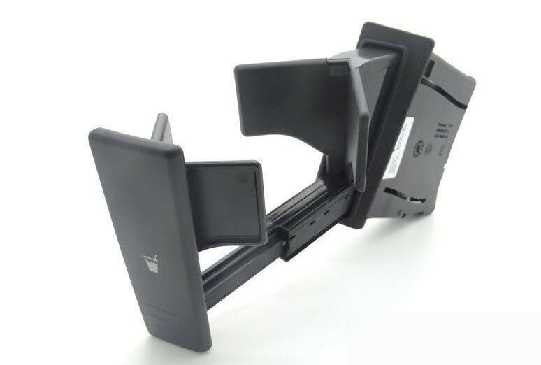 NEW GENUINE VOLKSWAGEN POLO 05-10 CUP HOLDER BRACKET BLACK RIGHT 6Q0858602G1QB