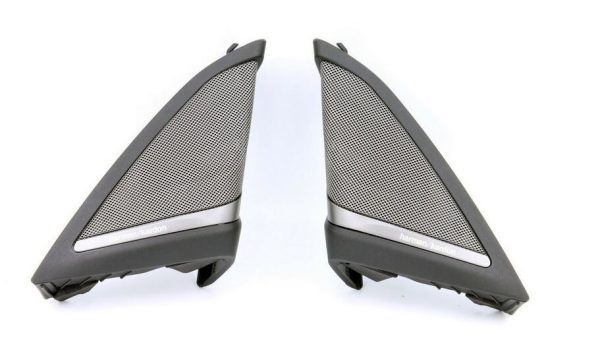 BMW NEW GENUINE 5 SERIES G30 G31 F90 FRONT DOOR HARMAN KARDON TWEETER COVERS SET