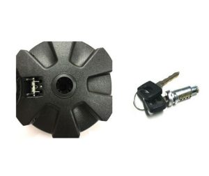 NEW GENUINE MERCEDES BENZ ACTROS TANK FILLER CAP WITH LOCK A0004705005+A6707600205
