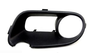 NEW GENUINE VW TOUAREG 2003-2007 FRONT BUMPER BLACK FOG LIGHT TRIM LEFT N/S 7L6853663FB41