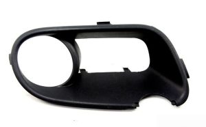 NEW GENUINE VW TOUAREG 2003-2007 FRONT BUMPER BLACK FOG LIGHT TRIM RIGHT O/S 7L6853664FB41