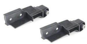 NEW GENUINE AUDI A6 C6 05-11 FRONT BUMPER GRILLE MOUNTING BRACKET LEFT RIGHT SET