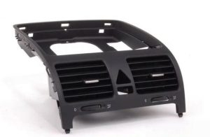 NEW GENUINE VW GOLF 06-09 JETTA 06-11 FRONT CENTER BLACK DASHBOARD AIR VENTS 1K0819728H1QB