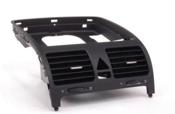 NEW GENUINE VW GOLF 06-09 JETTA 06-11 FRONT CENTER BLACK DASHBOARD AIR VENTS 1K0819728H1QB