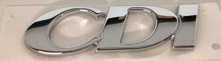 NEW GENUINE MERCEDES BENZ VITO W639 REAR TRUNK CDI LETTERING CHROME BADGE LID A6398171200 - Image 3