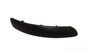 NEW GENUINE VW GOLF PLUS 2005-2009 FRONT BUMPER SATIN BLACK MOULDING LEFT N/S 5M08076559B9