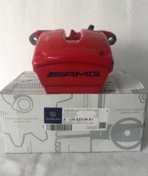 NEW GENUINE MERCEDES BENZ A CLASS W176 A45 AMG RH REAR RED BRAKE CALIPER A1764230481