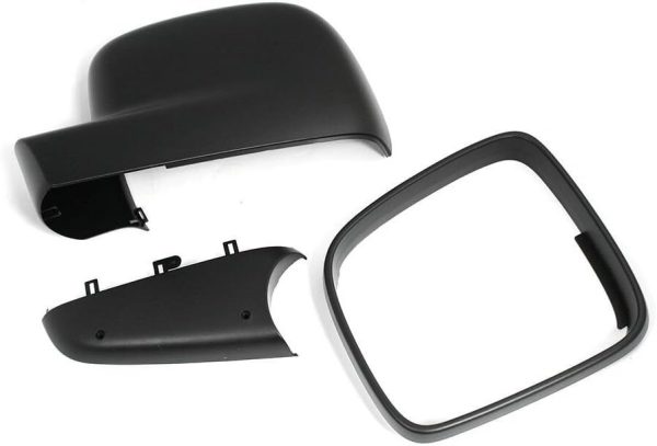 NEW GENUINE VW CADDY 04-16 TRANSPORTER 03-10 WING MIRROR BLACK COVER LEFT LHD 7H1857527A9B9 - Image 3