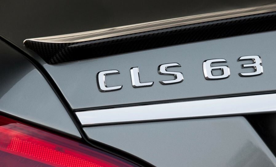 NEW GENUINE MERCEDES BENZ CLS CLASS REAR TRUNK CLS 63 LETTERING CHROME BADGE A2188172400 - Image 3