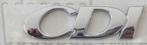 NEW GENUINE MERCEDES BENZ VITO W639 REAR TRUNK CDI LETTERING CHROME BADGE LID A6398171200