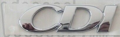 NEW GENUINE MERCEDES BENZ VITO W639 REAR TRUNK CDI LETTERING CHROME BADGE LID A6398171200