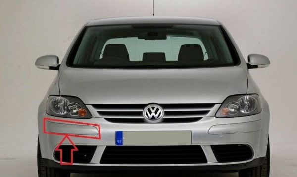 NEW GENUINE VW GOLF PLUS 2005-2009 FRONT BUMPER PRIMED MOULDING TRIM RIGHT O/S 5M0807656AGRU - Image 3