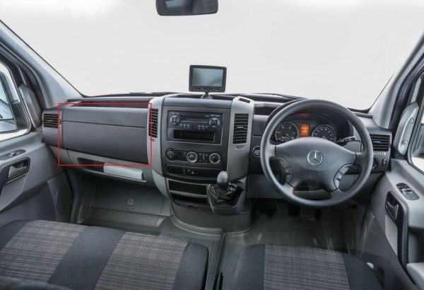 NEW GENUINE MB SPRINTER 906 PASSENGER DASHBOARD COVER TRIM RHD A90668913089E80 - Image 3