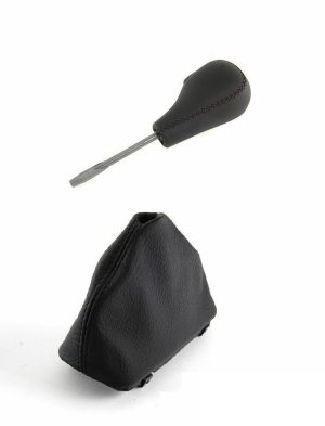 BMW NEW GENUINE 3 SERIES E46 AUTOMATIC LEATHER GEAR SHIFT KNOB WITH BOOT LHD