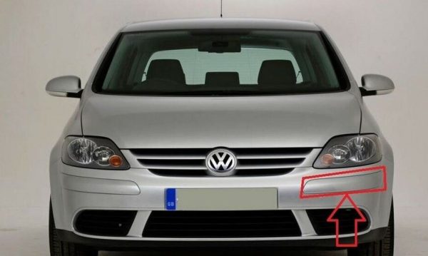 NEW GENUINE VW GOLF PLUS 2005-2009 FRONT BUMPER PRIMED MOULDING TRIM LEFT N/S 5M0807655AGRU - Image 3