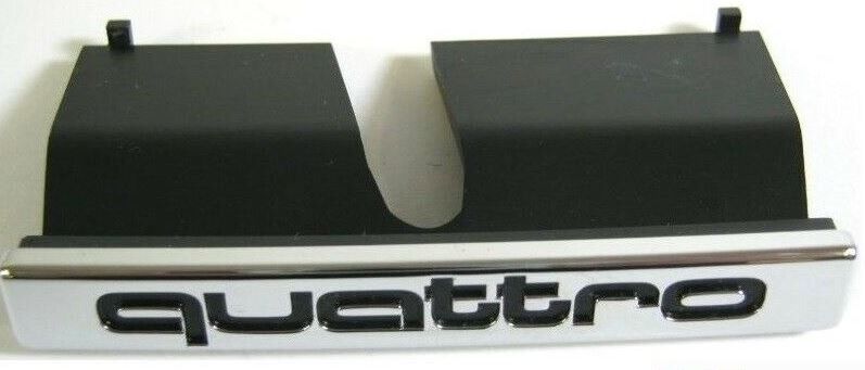 NEW GENUINE AUDI TT TTS 07-10 FRONT CENTER GRILLE QUATTRO INSCRIPTION BADGE 8J08537362ZZ - Image 3