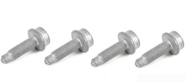 NEW GENUINE VW AUDI SEAT SKODA REAR SUSPENSION ANTI ROLL SWAY BAR BOLT SET 4PCS - Image 3