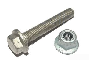 NEW GENUINE VOLKSWAGEN AUDI REAR WISHBONE CONTROL ARM BOLT NUT SET KIT