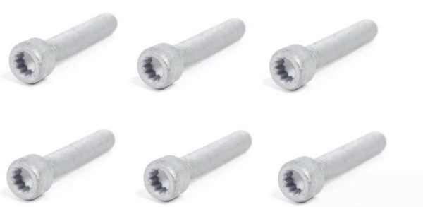 NEW GENUINE VOLKSWAGEN DRIVESHAFT AXLE TO SPLITE BOLT SET 6PCS M10X52 N90991102