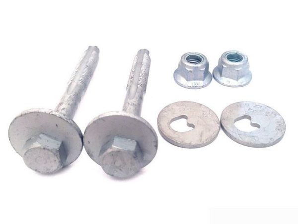 NEW GENUINE VOLKSWAGEN AUDI SKODA SEAT REAR SUSPENSION ECCENTRIC BOLT NUT SET