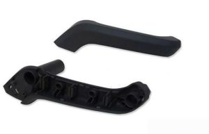 NEW GENUINE VW TOURAN 2003-2016 REAR DOOR BLACK HANDLE COVER TRIM SET LEFT N/S
