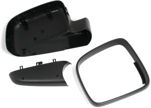 NEW GENUINE VW CADDY 04-16 TRANSPORTER 03-10 WING MIRROR BLACK COVER LEFT LHD 7H1857527A9B9