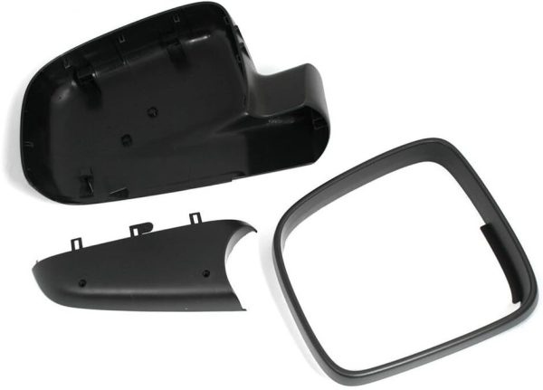 NEW GENUINE VW CADDY 04-16 TRANSPORTER 03-10 WING MIRROR BLACK COVER LEFT LHD 7H1857527A9B9