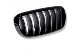 NEW GENUINE BMW X6 X5 F15 F16 FRONT M PERFORMANCE KIDNEY GRILLES BLACK RIGHT 51712334710