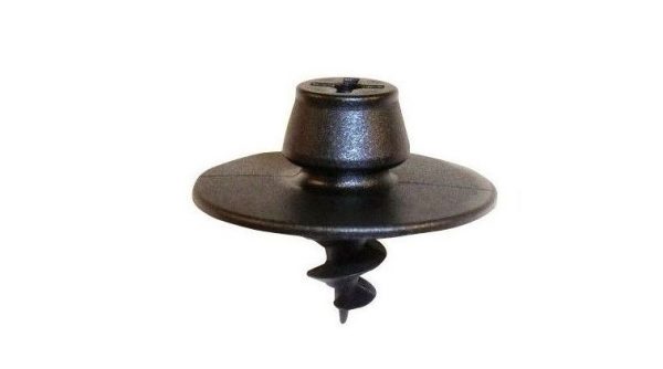 NEW GENUINE VW AUDI SEAT SKODA BLACK ROUND SCREW FLOOR MAT CARPET CLIP 1PCS 3D0864812AB41