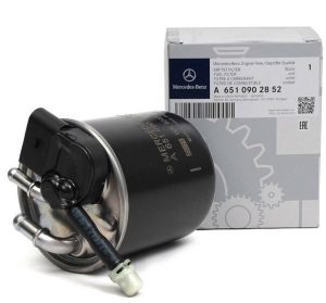 NEW GENUINE MERCEDES BENZ OM651 ENGINE FUEL FILTER WITH SENSOR A6510902852