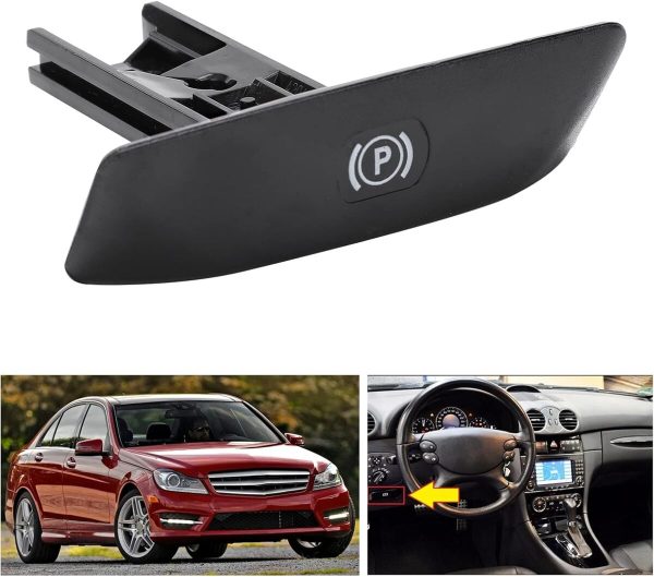 NEW GENUINE MERCEDES BENZ C CLASS W204 PARKING BRAKE PULL HANDLE A2044270020 - Image 4