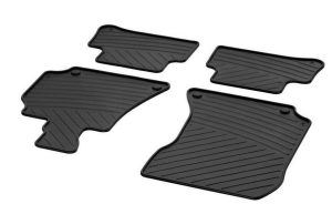 NEW GENUINE MERCEDES BENZ CLS CLASS C218 BLACK RUBBER FLOOR MAT SET RHD A21268061489G33