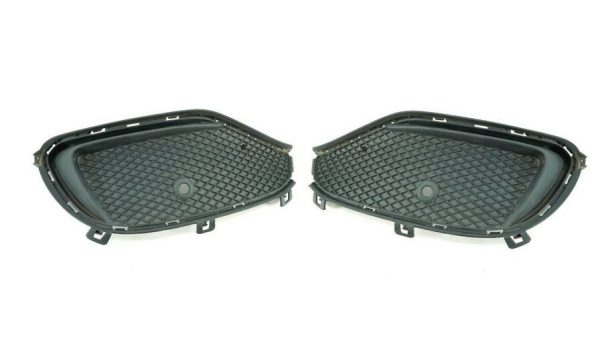 NEW GENUINE MERCEDES BENZ CLA CLASS C117 FRONT BUMPER LOWER SIDE GRILL SET