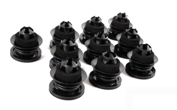 NEW GENUINE VW GOLF PASSAT BORA 97-06 INTERIOR DOOR PANEL CLIPS 10PCS 3B0868243