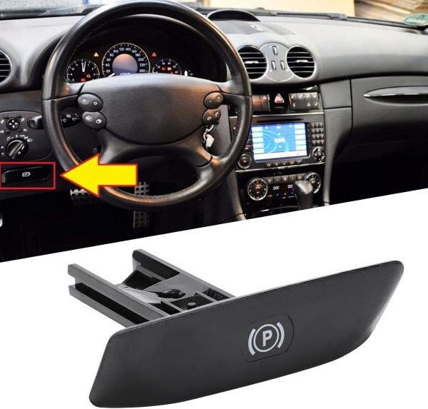 NEW GENUINE MERCEDES BENZ C CLASS W204 PARKING BRAKE PULL HANDLE A2044270020 - Image 5