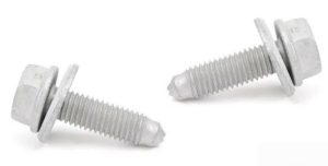 NEW GENUINE VOLKSWAGEN REAR SHOCK TOP MOUNT SUSPENSION BOLT SET 2PCS N90648402