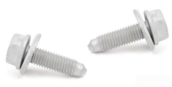 NEW GENUINE VOLKSWAGEN REAR SHOCK TOP MOUNT SUSPENSION BOLT SET 2PCS N90648402