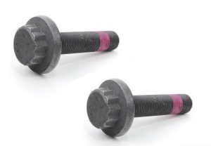 NEW GENUINE VOLKSWAGEN AUDI FRONT HUB WHEEL BEARING AXLE BOLTS 2PCS WHT005437